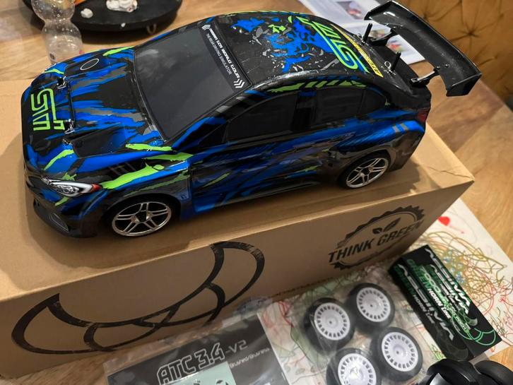 Absima ATC drift rc rtr als nieuw compleet met 25kg servo, Hobby & Loisirs créatifs, Modélisme | Radiocommandé & Téléguidé | Voitures