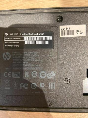 HP 2013 UltraSlim Docking Station + alimentation