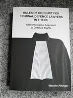 Règles de conduite pour les avocats de la défense pénale, Comme neuf, Autres sciences, Enlèvement ou Envoi