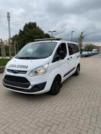 FORD TRANSIT CUSTOM 2.2 TDCI AMBULANC 2017 438000KM AC 125PK, Auto's, Voorwielaandrijving, Euro 5, Stof, 22 cc