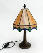 Glas-in-lood tafellamp, Antiek en Kunst, Ophalen