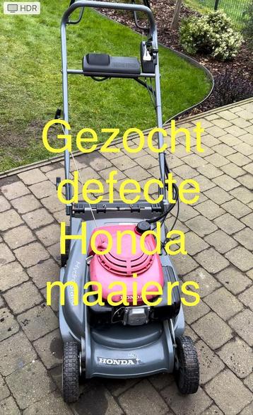 Je recherche des tondeuses essence Honda défectueuses, Enlèvement, Utilisé