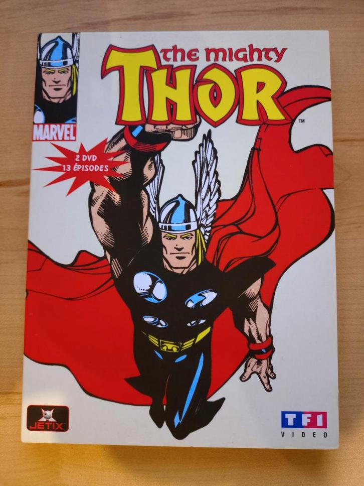 The mighty Thor (Le dieu du tonnerre) de 1966 DVD, Cd's en Dvd's, Dvd's | Tekenfilms en Animatie, Zo goed als nieuw, Amerikaans