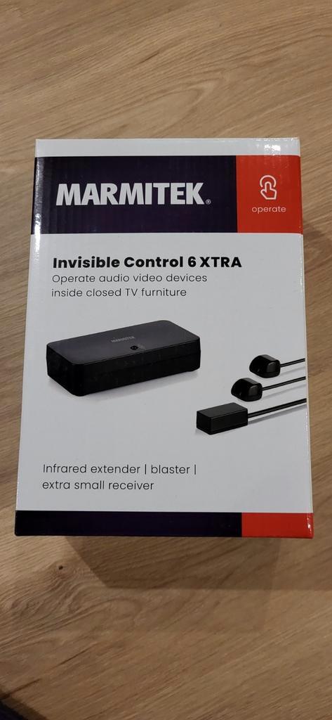 Prolongateur infrarouge Marmitek Invisible Control 6 XTRA, TV, Hi-fi & Vidéo, TV, Hi-fi & Vidéo Autre, Comme neuf, Enlèvement ou Envoi