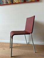 6 Vitra 03 design stoelen door Maarten Van Severen, Maison & Meubles, Chaises, Comme neuf, Enlèvement, Rouge