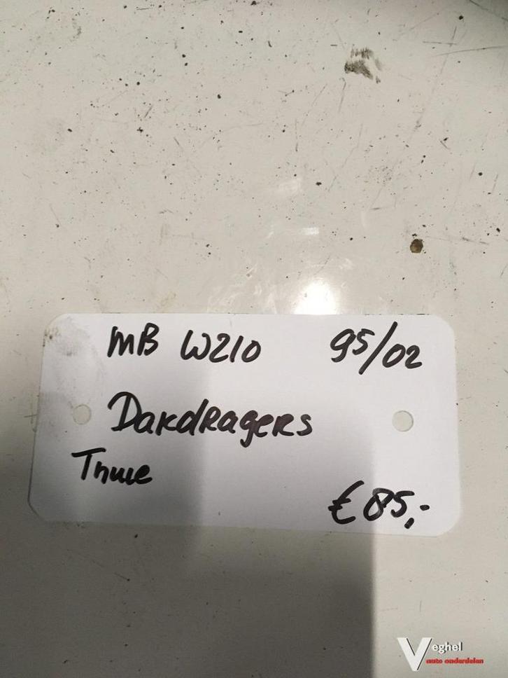 Mercedes W210 set Dakdragers merk thule 1995/2002, Auto diversen, Dakdragers, Gebruikt, Ophalen of Verzenden