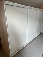 2 armoires blanches en laminat, Avec espace de penderie, Autres matériaux, 150 à 200 cm, Enlèvement