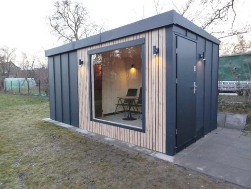 Sauna with bathroom 5m x 2.5m, Sport en Fitness, Sauna, Nieuw, Complete sauna, Fins of Traditioneel, Verzenden