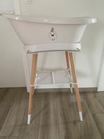 Bebejou badje + badstaander + inleggertje, Kinderen en Baby's, Ophalen, Zo goed als nieuw, Badje, Bébé-jou