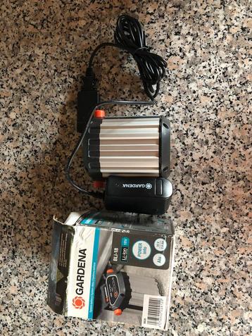 Gardena batterijen, Enlèvement, Utilisé