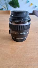 Canon macrolens EFS 60mm, Audio, Tv en Foto, Foto | Lenzen en Objectieven, Ophalen, Gebruikt, Macrolens