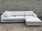 Mila zetel beige - L rechts -, Ophalen, 250 tot 300 cm, Hoekbank, 75 tot 100 cm