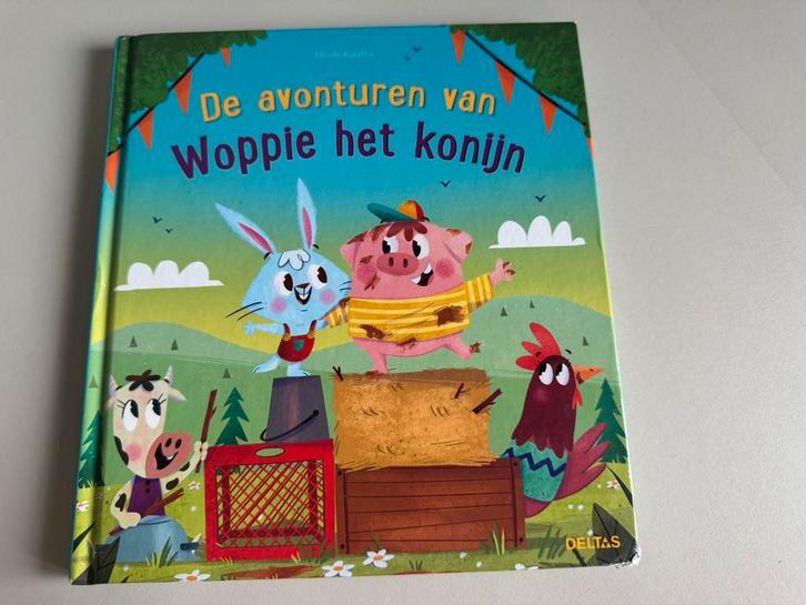 Nicole Korchia - De avonturen van Woppie het konijn, Boeken, Kinderboeken | Jeugd | onder 10 jaar, Gelezen, Fictie algemeen, Ophalen of Verzenden