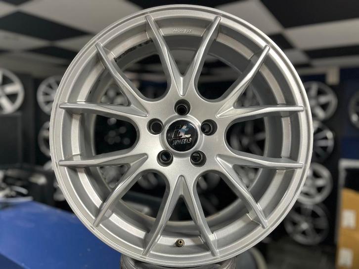 IN STOCK:  demo set nieuwe 18 inch 5x108 aluminium velgen, Auto-onderdelen, Banden en Velgen, Velg(en), Zomerbanden, 18 inch, Personenwagen