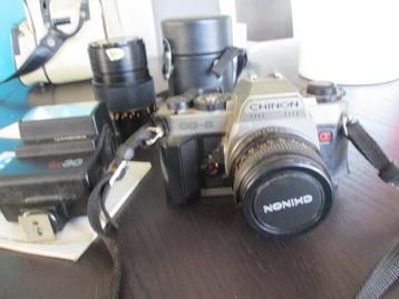 Fototoestel Chinon CG 5 met draagtas beschikbaar voor biedingen