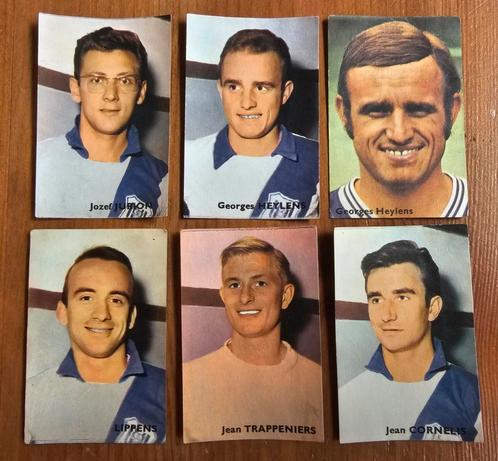 1969-73 Victoria (pre panini) 6 chromos/stickers Anderlecht!, Hobby en Vrije tijd, Stickers en Plaatjes, Zo goed als nieuw, Meerdere plaatjes