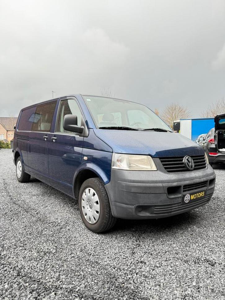 Volkswagen Transporter dubbel cab tdi, Auto's, Volkswagen, Bedrijf, Te koop, Transporter, ABS, Airbags, Airconditioning, Cruise Control