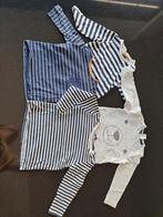 4 T-shirts met lange mouwen - maat 80, Ophalen