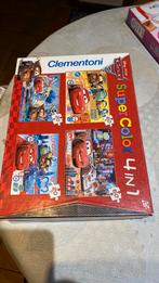 4 puzzels cars, Enlèvement, Comme neuf