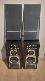 Philips F9416/00R vintage-luidsprekers — op 4 manieren, Audio, Tv en Foto, Luidsprekerboxen, Ophalen of Verzenden, Gebruikt, 120 watt of meer