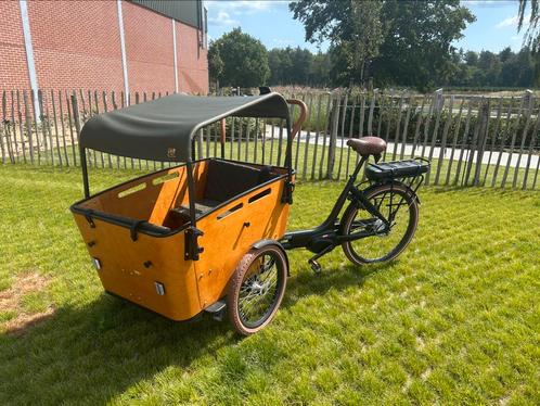 Vogue elektrische bakfiets carry 3, Fietsen en Brommers, Fietsen | Bakfietsen, Zo goed als nieuw, Overige merken, Elektrisch, Ophalen
