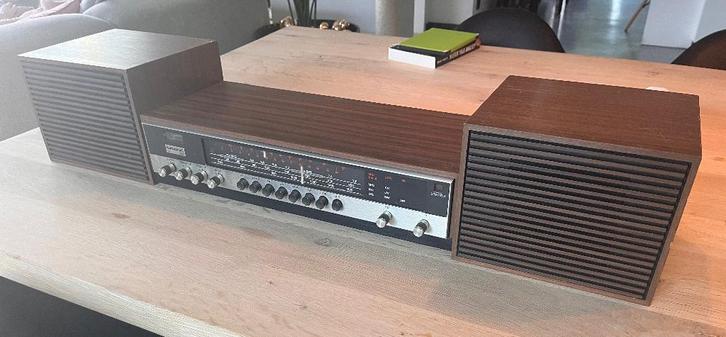 Vintage Radio/Lampenversterker Telefunken Imperial ST1500, Audio, Tv en Foto, Radio's, Gebruikt, Radio, Ophalen