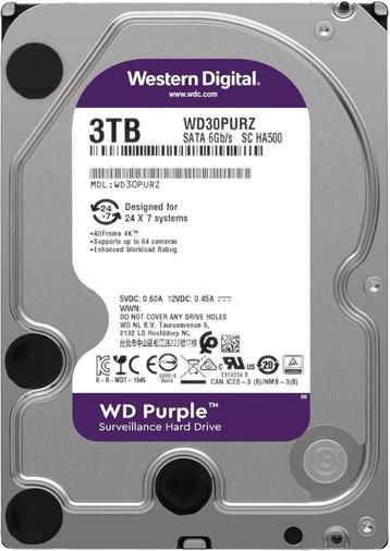 WD Purple 3tb NAS HDD - WD30PURZ beschikbaar voor biedingen