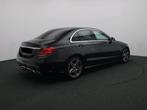 Mercedes-Benz C180 SEDAN AMG LINE + LEDER + TREKHAAK + PTS +, Auto's, Mercedes-Benz, Automaat, 4 deurs, Euro 6, 4 cilinders