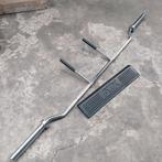 Olympische safety squat barbell 220cm 20kg + Atx Squat Blok, Ophalen, Gebruikt, Benen