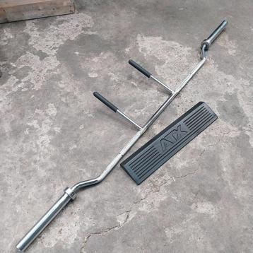 Olympische safety squat barbell 220cm 20kg + Atx Squat Blok  beschikbaar voor biedingen