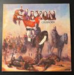 Saxon - Crusader LP origineel 1984, Cd's en Dvd's, Verzenden, Gebruikt