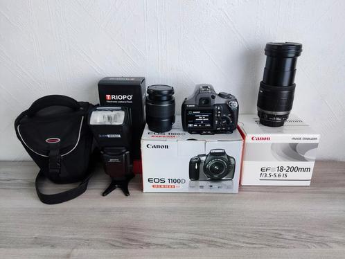 Canon EOS 1100D - Digitale Fotocamera, Audio, Tv en Foto, Fotocamera's Digitaal, Gebruikt, Spiegelreflex, Canon, Ophalen of Verzenden