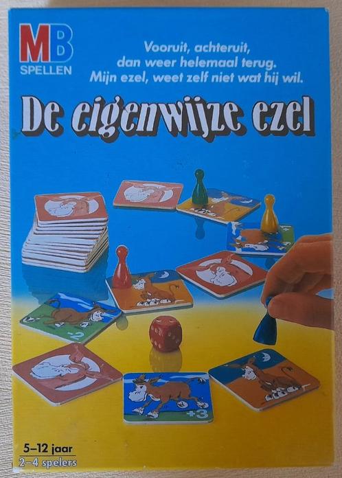 DE EIGENWIJZE EZEL, Hobby en Vrije tijd, Gezelschapsspellen | Bordspellen, Ophalen of Verzenden
