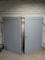 Dubbele buitendeur aluminium, Doe-het-zelf en Bouw, Deuren en Vliegenramen, Ophalen, Gebruikt, Buitendeur