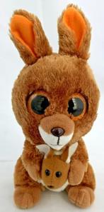 Ty Beanie Boos Kipper Kangoeroe glitterogen Knuffel 15 cm, Kinderen en Baby's, Verzenden, Zo goed als nieuw