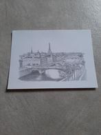 pentekening Parijs, Ophalen of Verzenden