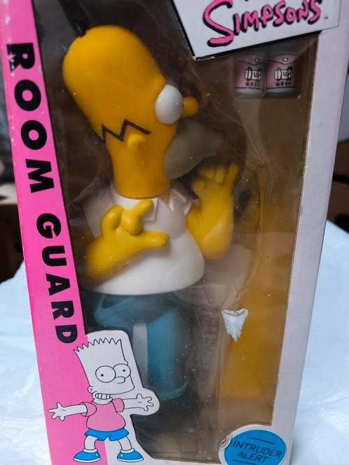 The Simpsons Room Guard-figuur met Intruder Alert Wesco 200, Verzamelen, Stripfiguren, Zo goed als nieuw, Ophalen of Verzenden
