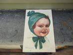 oude postkaart postfris, Collections, Cartes postales | Thème, Enfants, 1920 à 1940, Non affranchie, Enlèvement ou Envoi