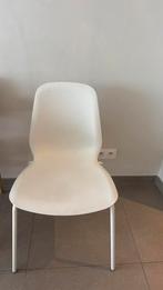 Set van 4 eetkamer stoelen wit /Ikea, Huis en Inrichting, Ophalen, Zo goed als nieuw, Wit
