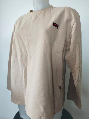 Levi's beige sweatshirt maat L beschikbaar voor biedingen