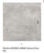 Keramische tegel 80x80 grijs volcano grey, Doe-het-zelf en Bouw, Tegels, Ophalen, 60 cm of meer, Nieuw, Minder dan 5 m²