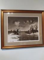 Winterlandschap, Antiek en Kunst, Ophalen