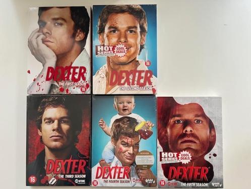 Dexter: seizoenen 1,2,3,4,5 Nieuw, Cd's en Dvd's, Dvd's | Tv en Series, Nieuw in verpakking, Boxset, Ophalen of Verzenden