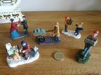 Lemax 5 beeldjes voor kerstdorp. Setprijs, Ophalen of Verzenden, Gebruikt