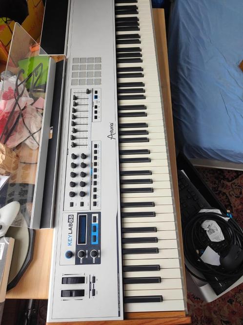Clavier MIDI Keylab 88/Toucher lourd, Muziek en Instrumenten, Keyboards, Gebruikt, 88 toetsen, Overige merken, Midi-aansluiting