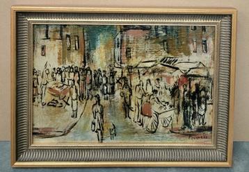 Paul PERMEKE, markttafereel beschikbaar voor biedingen