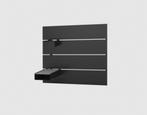 IKEA NORDLI bedhoofdeinde zwart (antraciet) 90 cm, Noir, 90 cm, Bois, Une personne
