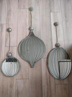 Set van 3 decoratieve spiegels, Huis en Inrichting, Ophalen of Verzenden, Gebruikt