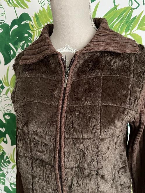 bruine pull teddy S. Oliver - 38, Kleding | Dames, Truien en Vesten, Zo goed als nieuw, Maat 38/40 (M), Bruin, Ophalen of Verzenden