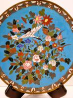 Antieke Cloisonne emaille schotel / sschaal - Meijji periode, Ophalen of Verzenden
